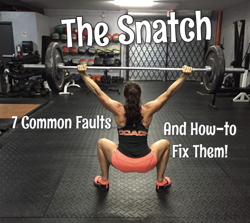 The Snatch - 7 Common Faults and How-to Fix Them - Soul Searching & Squats