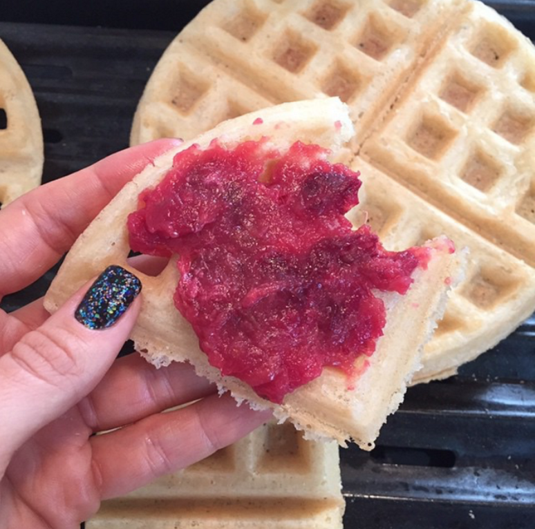 Crispy Coconut Waffles